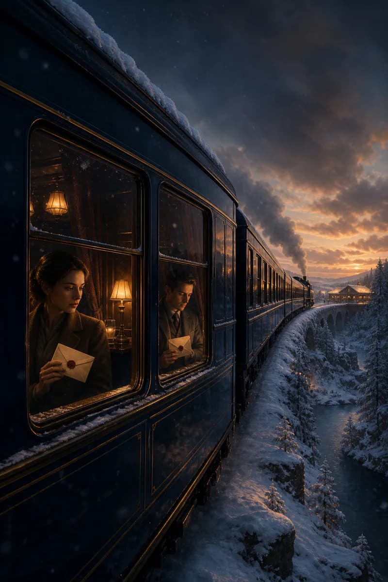 Обложка книги «Сердце северного экспресса»